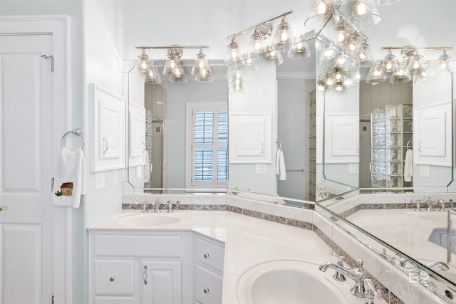 1219 Parasol Pl, Perdido Key, FL 32507 - full bath featuring a tile shower and double vanity