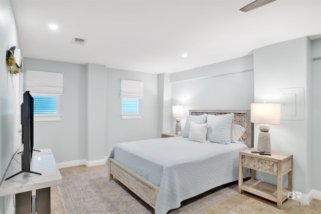 1219 Parasol Pl, Perdido Key, FL 32507 - bedroom featuring baseboards and recessed lighting