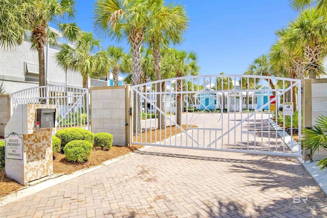 1219 Parasol Pl, Perdido Key, FL 32507 - view of gate