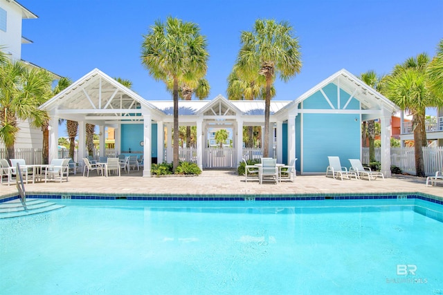 1219 Parasol Pl, Perdido Key, FL 32507 - community pool featuring a patio