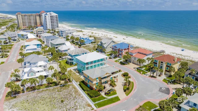 1219 Parasol Pl, Perdido Key, FL 32507 - drone / aerial view of waterfront with a beach
