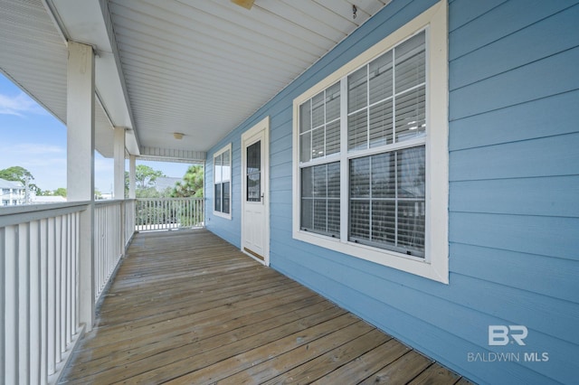 5584 Pensacola Ave, Orange Beach, AL 36561 - view of wooden deck