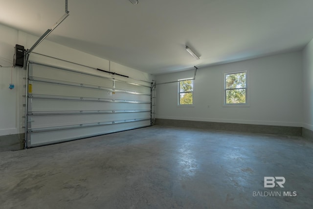11341 Tall Timber Ln, Elberta, AL 36530 - garage featuring baseboards