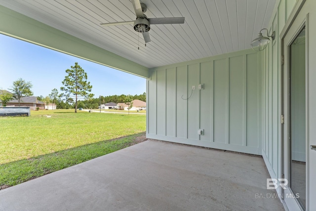 11341 Tall Timber Ln, Elberta, AL 36530 - view of patio with a ceiling fan