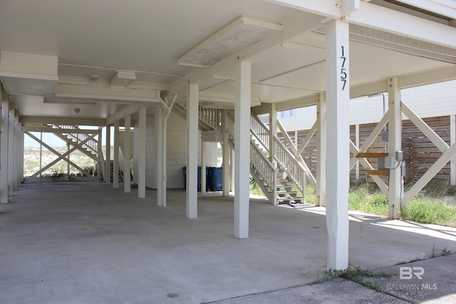 1757 W Beach Blvd, Gulf Shores, AL 36542 - view of patio / terrace featuring stairs