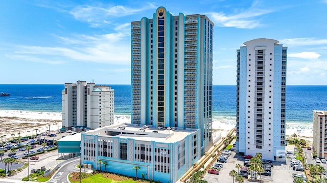 533 E Beach Blvd Unit 2403, Gulf Shores, AL 36542 - view of property featuring view of water and beach