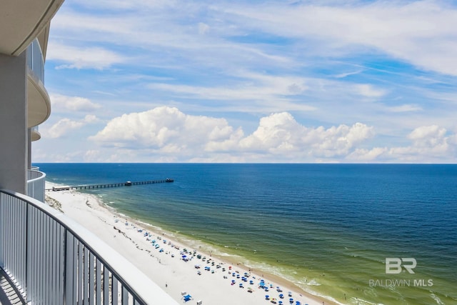 533 E Beach Blvd Unit 2403, Gulf Shores, AL 36542 - water view with local beach