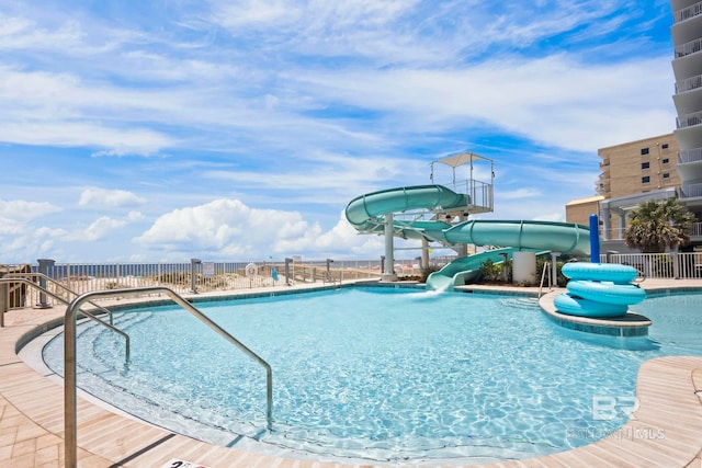 533 E Beach Blvd Unit 2403, Gulf Shores, AL 36542 - community pool featuring a water slide