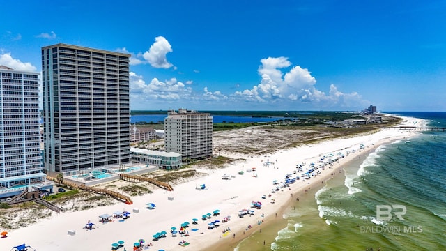 533 E Beach Blvd Unit 2403, Gulf Shores, AL 36542 - drone / aerial view of expansive coastline