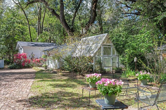 2550 Springhill Ave, Mobile, AL 36607 - view of yard with an outbuilding and an exterior structure