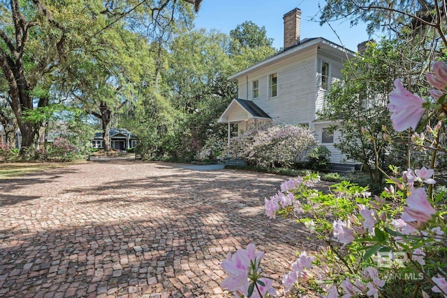 2550 Springhill Ave, Mobile, AL 36607 - exterior space featuring a chimney
