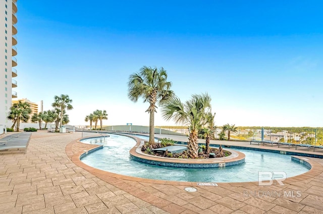 view of swimming pool