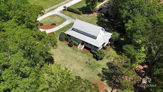 drone / aerial view