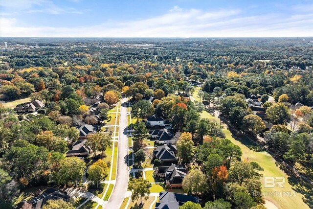 30595 Laurel Ct, Daphne, AL 36527 - bird's eye view featuring a forest view