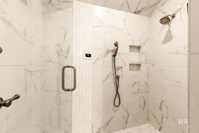 2282 W W Beach Blvd, Gulf Shores, AL 36542 - bathroom with a marble finish shower