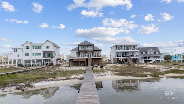 2282 W W Beach Blvd, Gulf Shores, AL 36542 - back of property featuring a water view