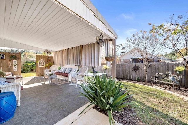 view of patio / terrace