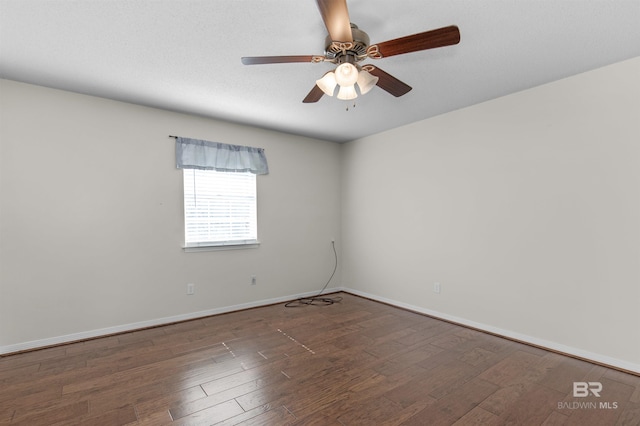 9215 Shiloh Dr, Mobile, AL 36695 - unfurnished room with wood finished floors and a ceiling fan