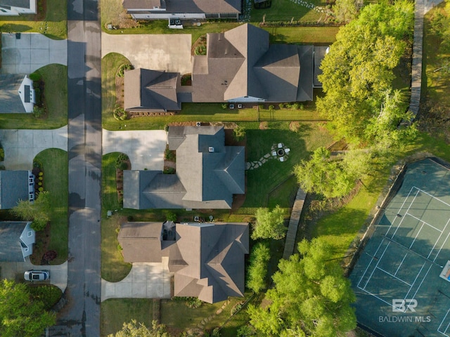 aerial view