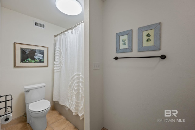 211 Fels Ave, Fairhope, AL 36532 - full bath featuring toilet, visible vents, and tile patterned flooring