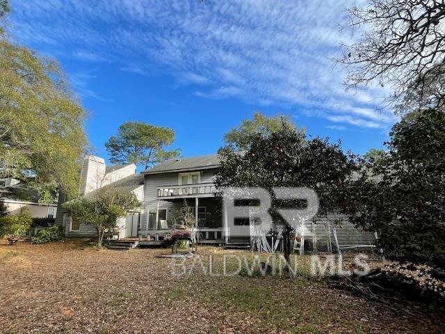 114 Dewitt Cir, Daphne, AL 36526 - view of rear view of property