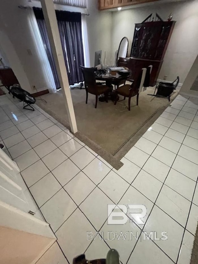 114 Dewitt Cir, Daphne, AL 36526 - dining space featuring light tile patterned floors