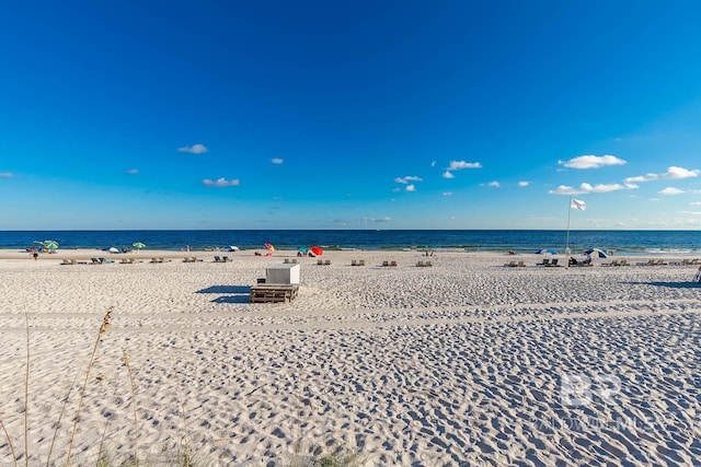water view with a beach view