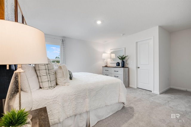 16770 Prado Loop, Loxley, AL 36551 - bedroom with light carpet and recessed lighting