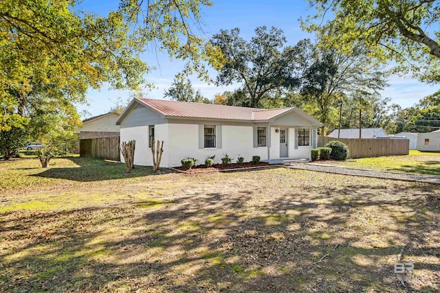 view of ranch-style home