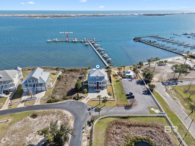 4029 Landfall Dr, Pensacola, FL 32507 - bird's eye view with a water view