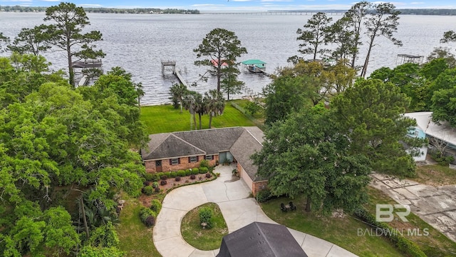 35788 Boykin Blvd, Lillian, AL 36549 - aerial view with a water view