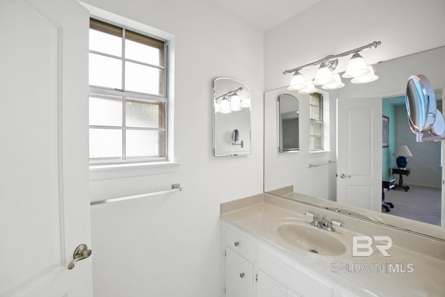 35788 Boykin Blvd, Lillian, AL 36549 - bathroom with plenty of natural light and vanity