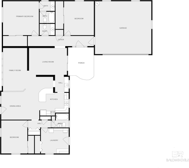 35788 Boykin Blvd, Lillian, AL 36549 - view of layout