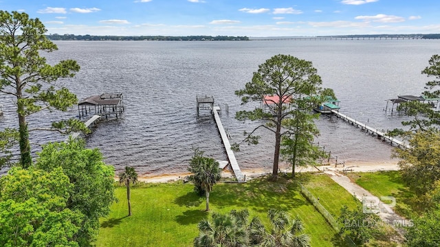 35788 Boykin Blvd, Lillian, AL 36549 - exterior space with a water view