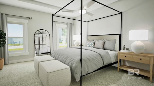 6158 Milo Loop, Gulf Shores, AL 36542 - bedroom featuring carpet floors