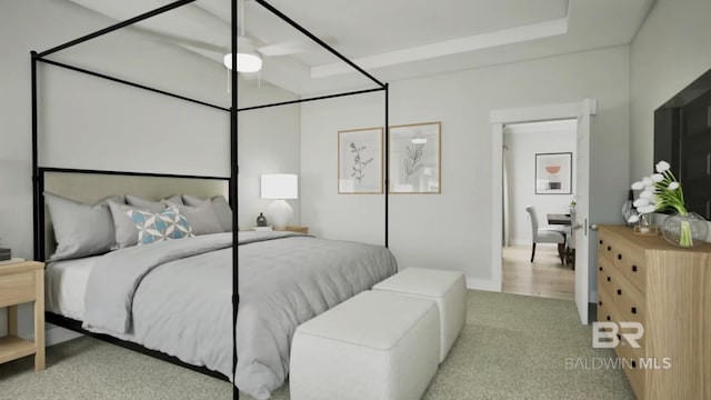 6158 Milo Loop, Gulf Shores, AL 36542 - bedroom with carpet and a raised ceiling