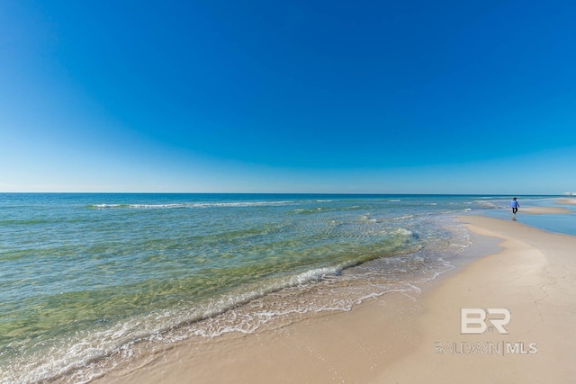 water view with a beach view