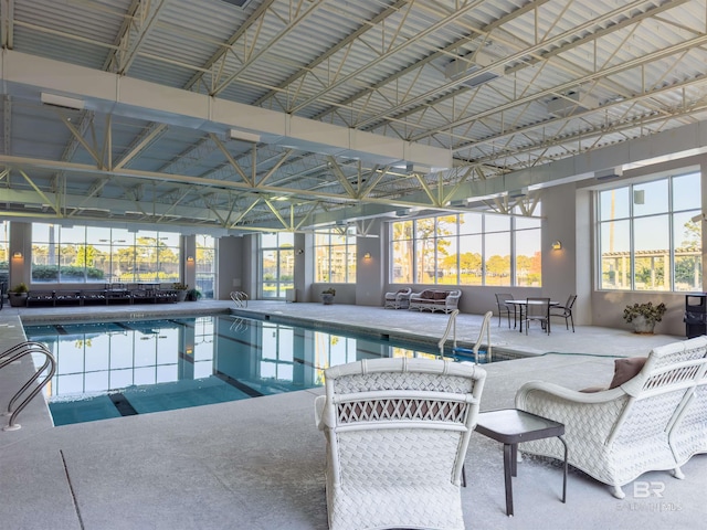 view of pool