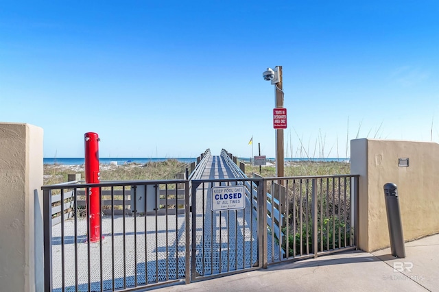 24230 Perdido Beach Blvd Unit 3077, Orange Beach, AL 36561 - view of gate with a water view