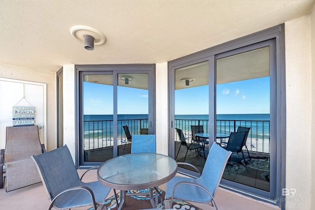 24230 Perdido Beach Blvd Unit 3077, Orange Beach, AL 36561 - exterior space featuring a view of the beach, a water view, and a balcony