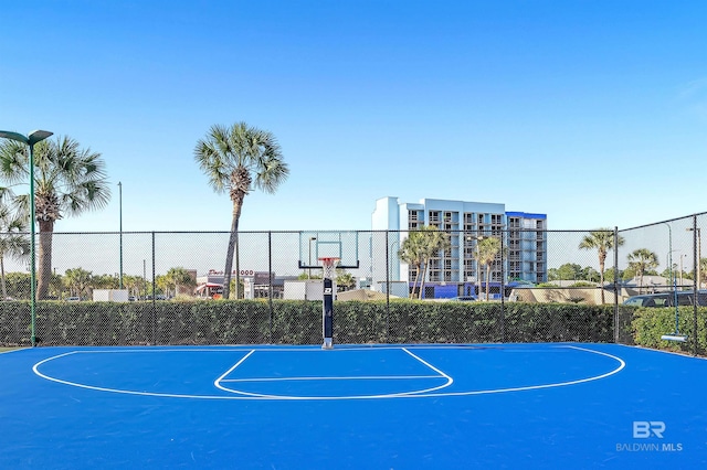 24230 Perdido Beach Blvd Unit 3077, Orange Beach, AL 36561 - view of basketball court with fence and community basketball court