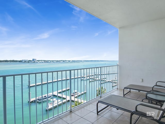 28105 Perdido Beach Blvd Unit C504, Orange Beach, AL 36561 - balcony featuring a water view