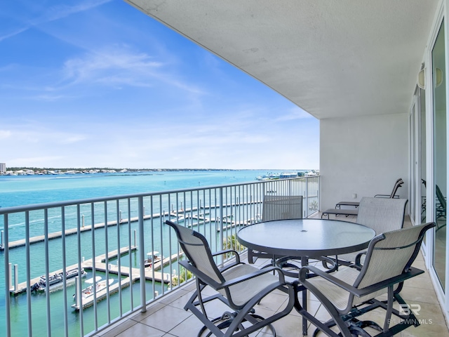 28105 Perdido Beach Blvd Unit C504, Orange Beach, AL 36561 - balcony featuring a water view