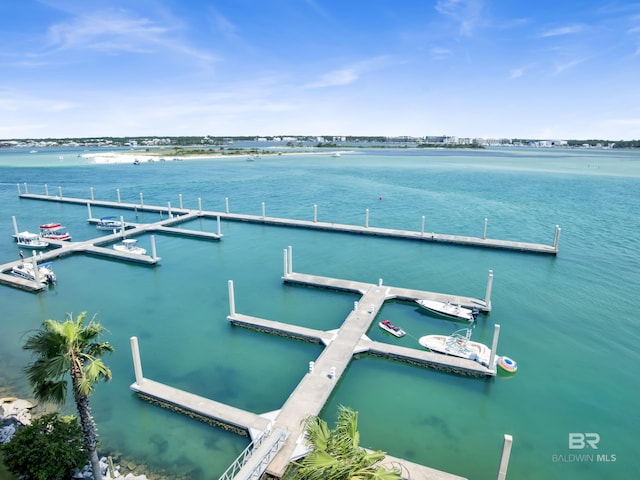 28105 Perdido Beach Blvd Unit C504, Orange Beach, AL 36561 - dock area featuring a water view