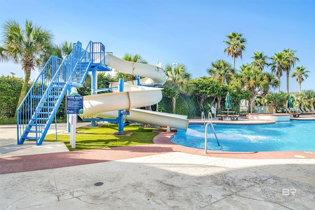 28105 Perdido Beach Blvd Unit C504, Orange Beach, AL 36561 - pool featuring a water slide