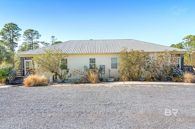 view of front of house