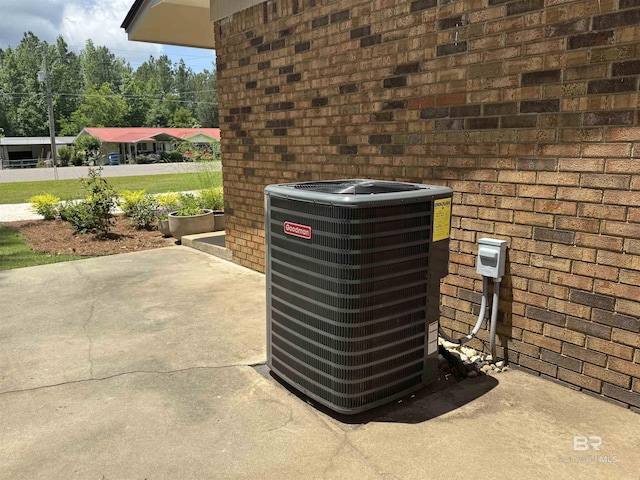 2274 Foshee Rd, Brewton, AL 36426 - exterior view of a central AC unit and brick siding