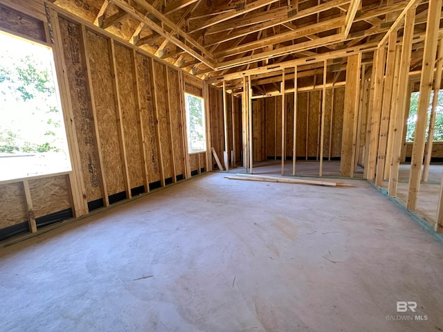 miscellaneous room featuring concrete flooring