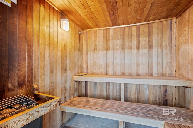 521 W Beach Blvd Unit 1702, Gulf Shores, AL 36542 - sauna / steam room featuring wooden walls and wood ceiling
