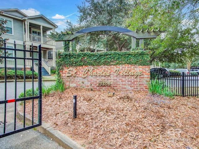 25806 Pollard Rd Unit 204, Daphne, AL 36526 - gate featuring stairway